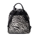 Bolso Tipo Mochila Refresh Loren Cebra
