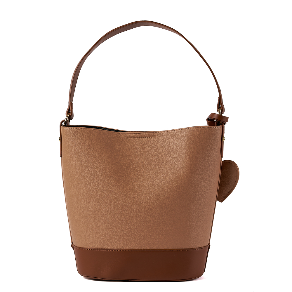 Bolso LB Tipo Tote Bucket Café