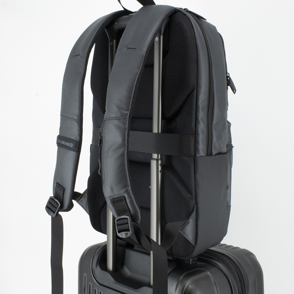 Mochila Swissbrand Abbey Black