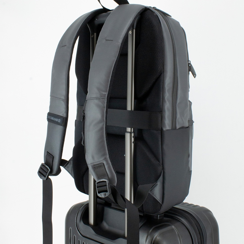 Mochila Swissbrand Abbey Gris