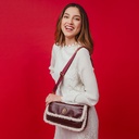 Bolso LB Tipo Bandolera Fátima Burdeos
