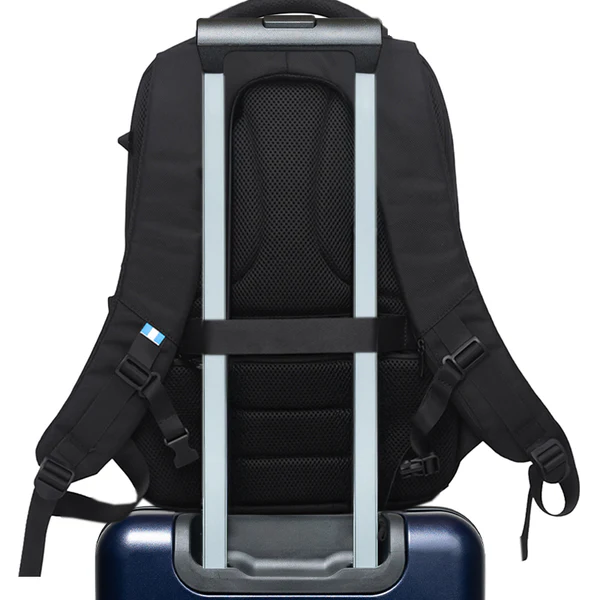 Mochila Molvu Zacualpa 15 Negro Azul