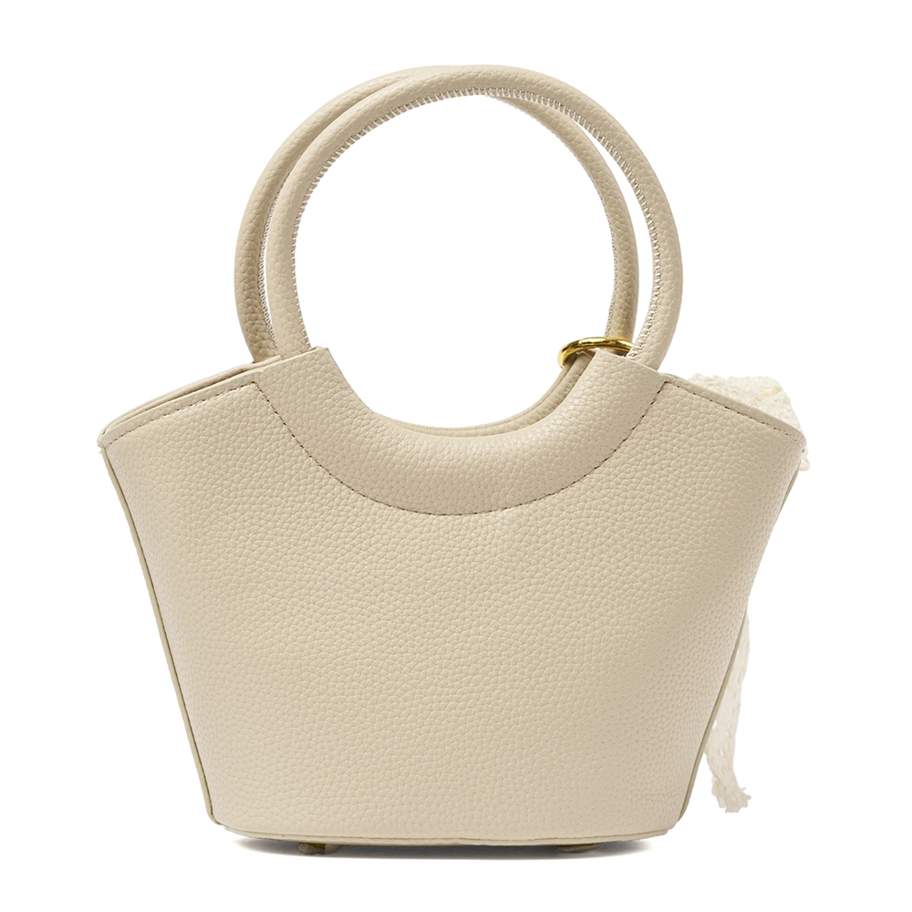 Bolso Mini Tote Madelin Beige