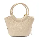 Bolso Mini Tote Madelin Beige