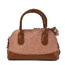 Bolso Madelin Tipo Bandolero Bowling Rosa