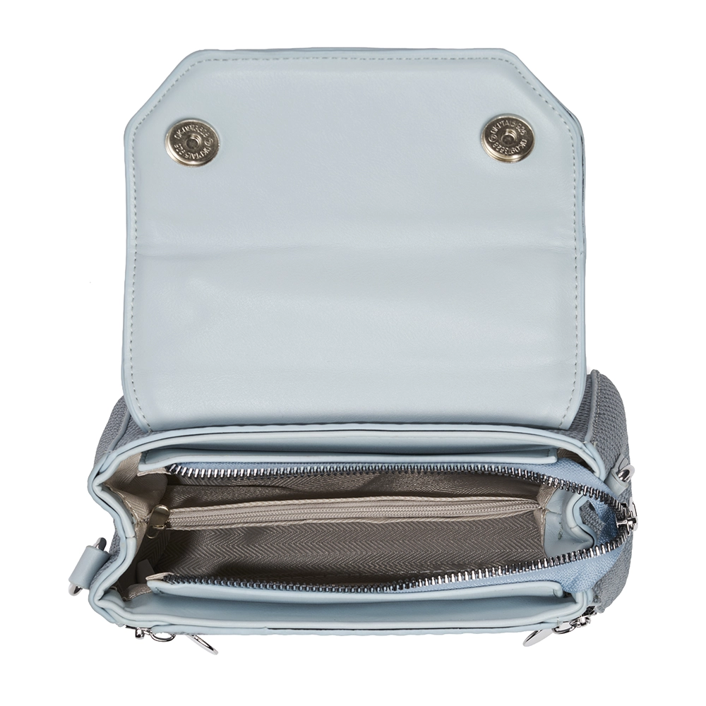 Bolso Tipo Bandolero Madelin Celeste