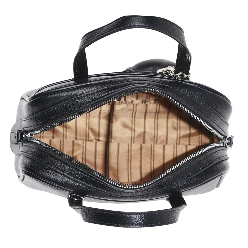 Bolso Madelin Tipo Bandolero Diana Negro