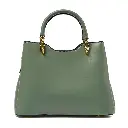 Bolso Madelin Tipo Satchel Anahi Aqua