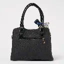 Bolso Madelin Tipo Satchel Negro