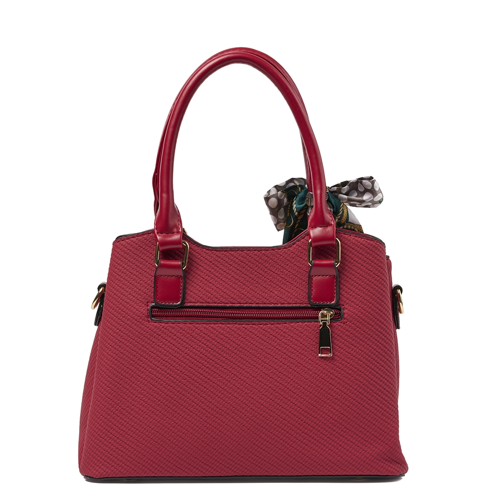 Bolso Madelin Tipo Satchel Rojo