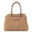 Bolso Madelin Tipo Satchel Vanessa Beige