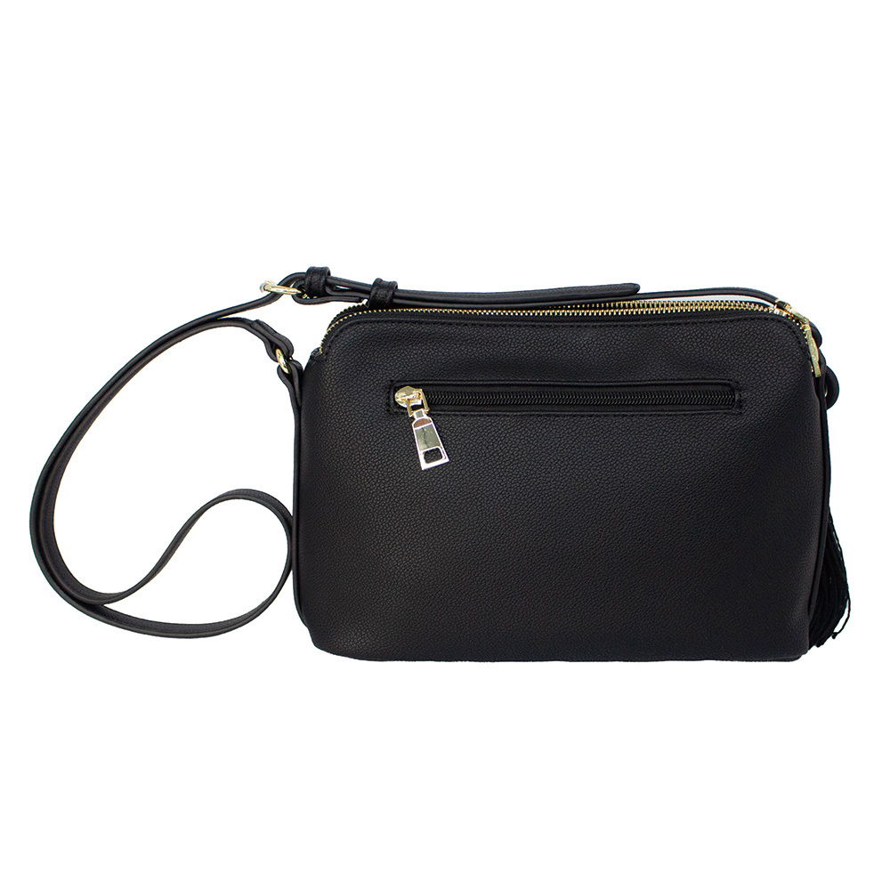 Bolso Refresh Tipo Crossbody Hazel Negro
