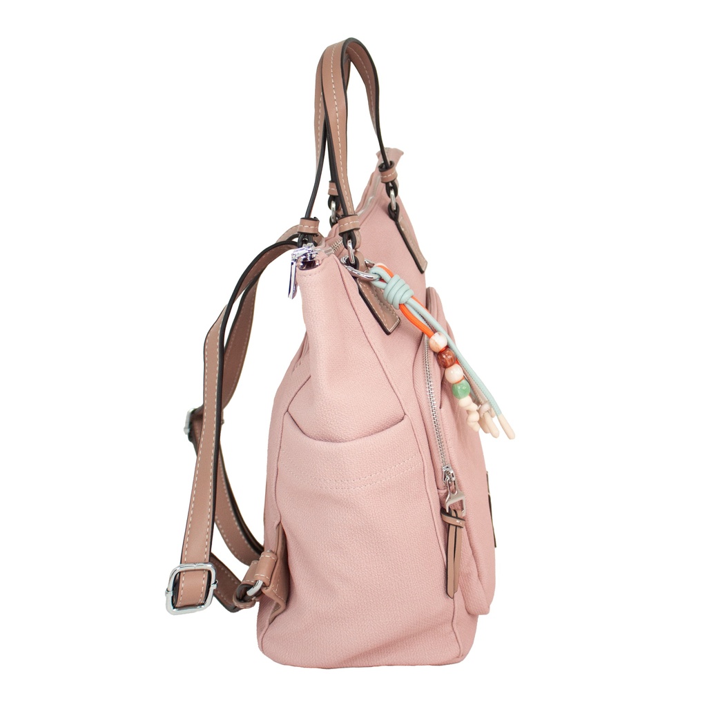 Bolso LB Tipo Mochila Cecia Rosa