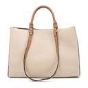 Bolso LB Tipo Satchel Valentina Beige