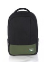 Mochila Molvu U2 Negro Verde