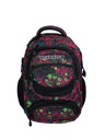 Mochila Pin Nicks Club Floreada Negra