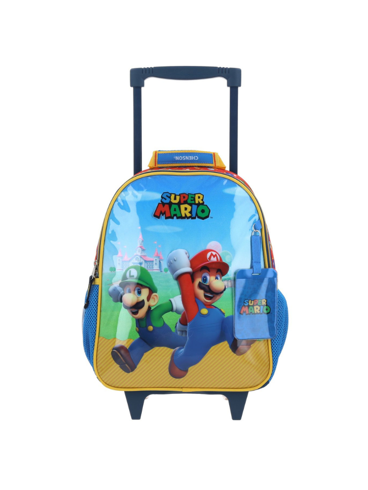 
Mochila Pequeña Con Ruedas Mario Bros Chenson Fiant