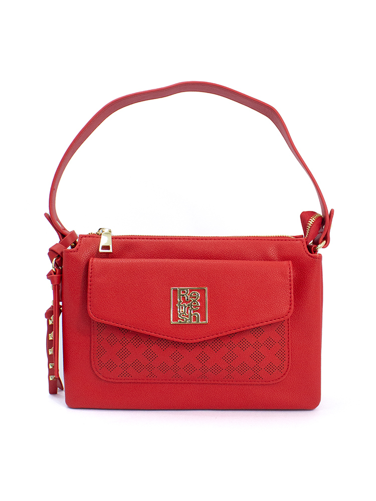 Bolso Refresh Tipo Bandolera Rubi Rojo