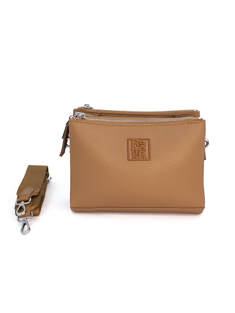 Bolso Refresh Tipo Bandolera Nourt Camel