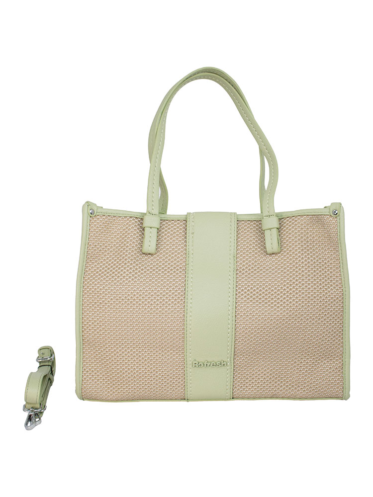 Bolso Refresh Satchel Irina Aqua