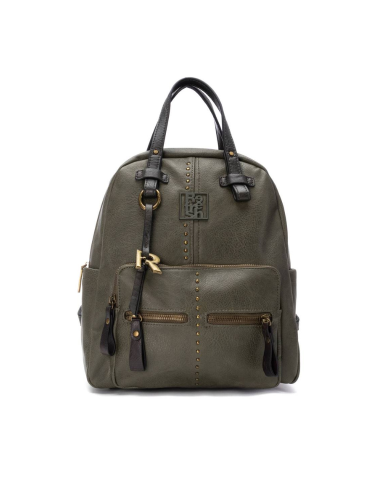 Bolso Refresh Tipo Mochila Rolo Kaki
