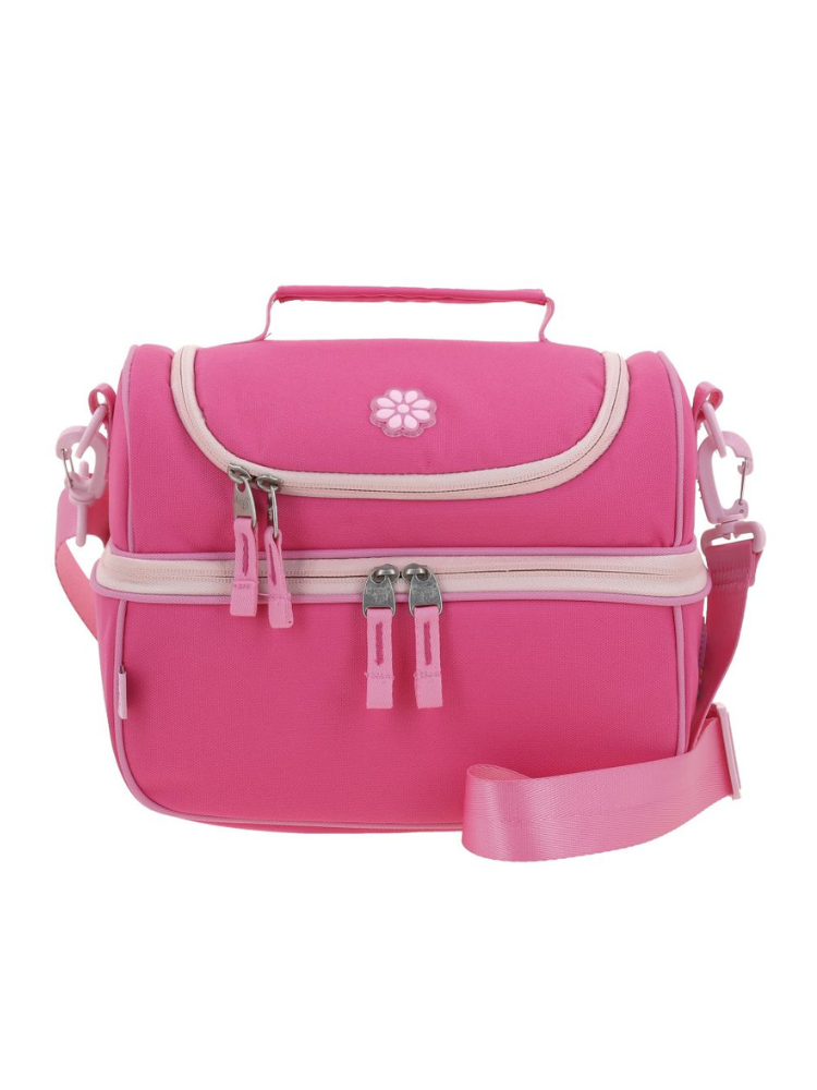 Lonchera Rosa Happy Girl Strong 