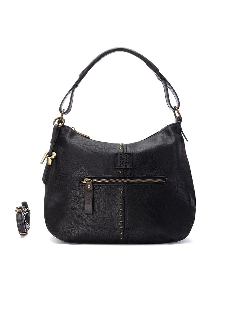 Bolso Refresh Tipo Hobo Rub Negro