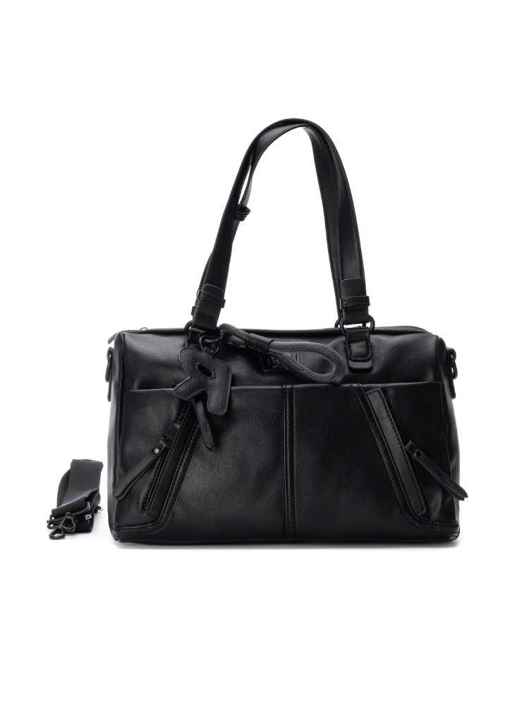 Bolso Refresh Tipo Satchel July Negro