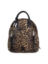 Bolso Tipo Mochila Refresh Loren Leopardo