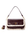 Bolso LB Tipo Bandolera Fátima Burdeos