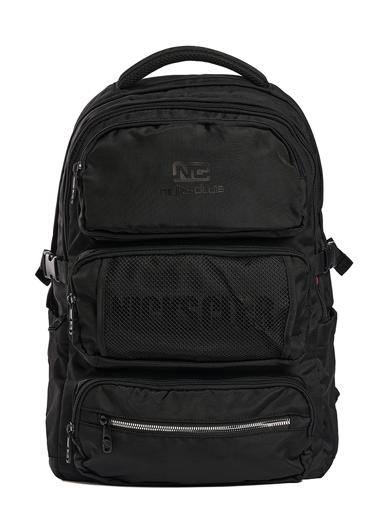 Mochila Nicks Club Negro Prime Cargo 17"