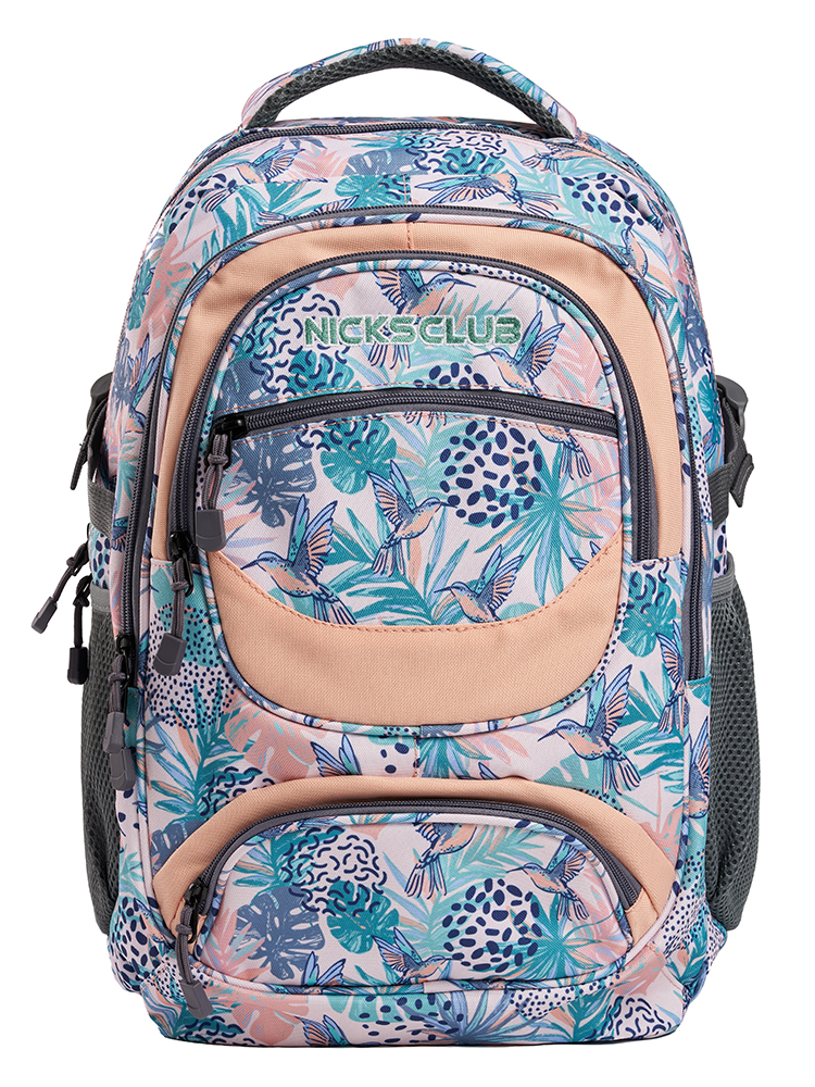 Mochila Pin Nicks Club Aqua Birds