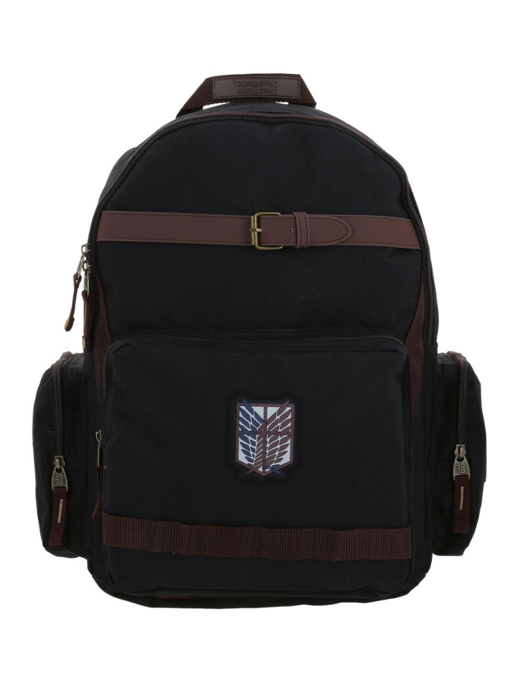 Mochila Negra Attack on titan 1818 Mobil