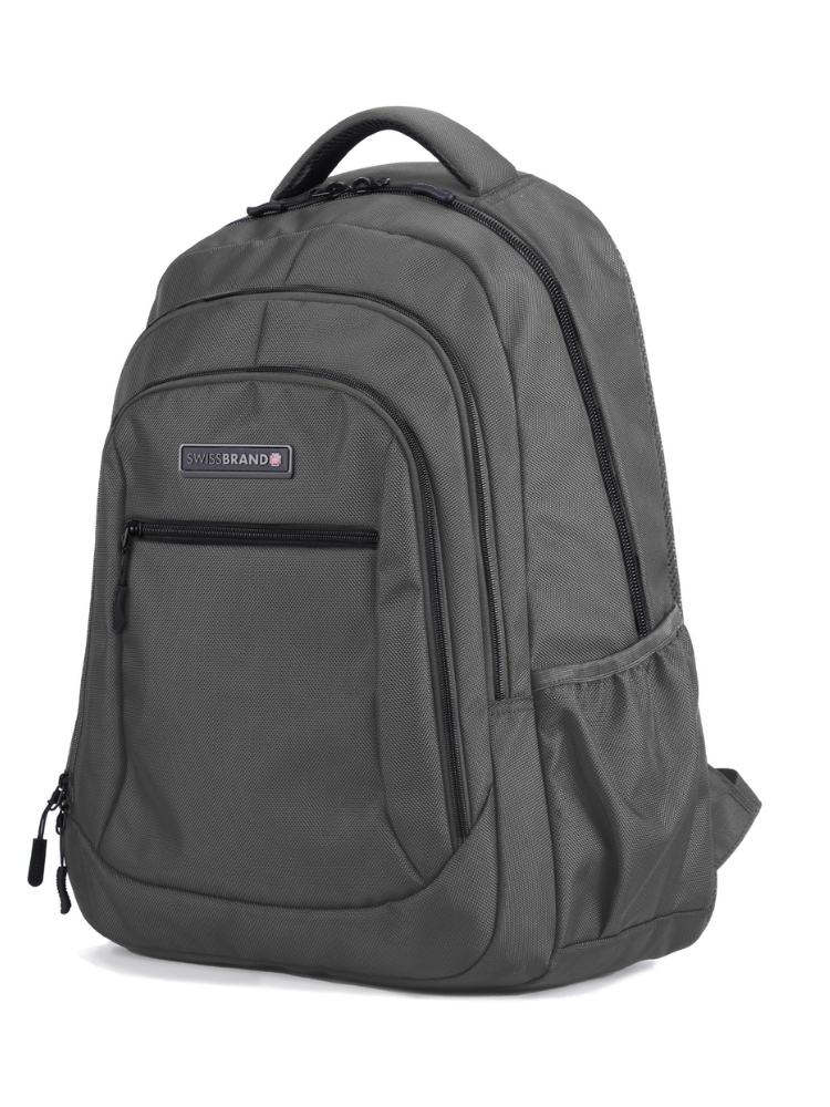 Mochila Swissbrand Borealis Gris Oscuro 