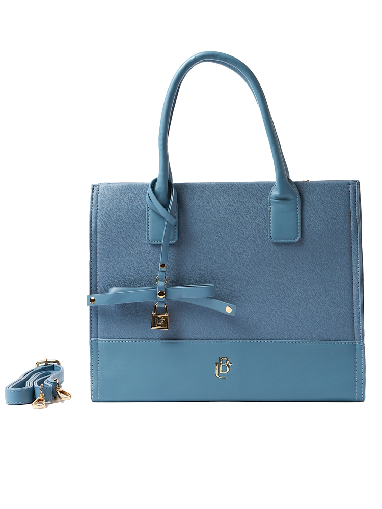 Bolso LB Tipo Satchel Yomara Celeste