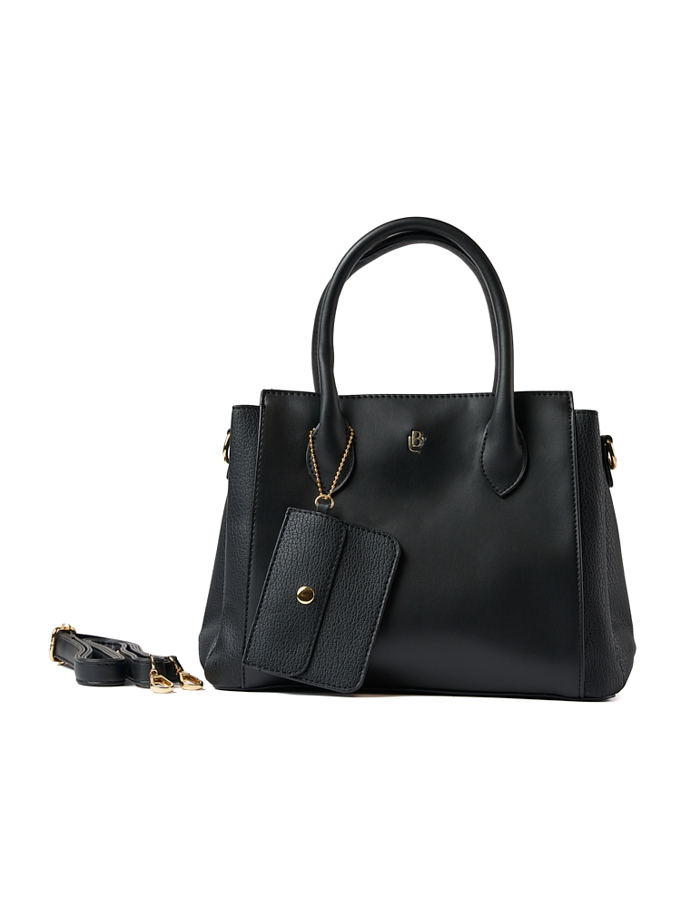 Bolso LB Tipo Satchel Lourdes Negro