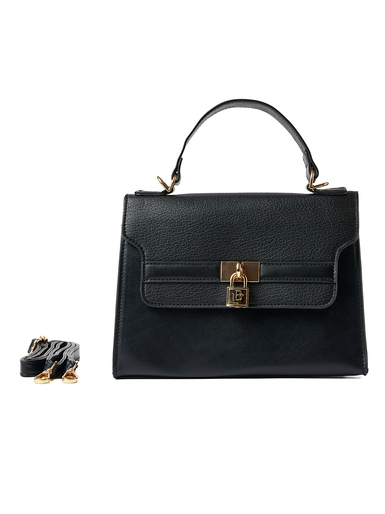 Bolso LB Tipo Bandolero Steff Negro