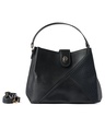 Bolso LB Tipo Hobo Georgina Negro
