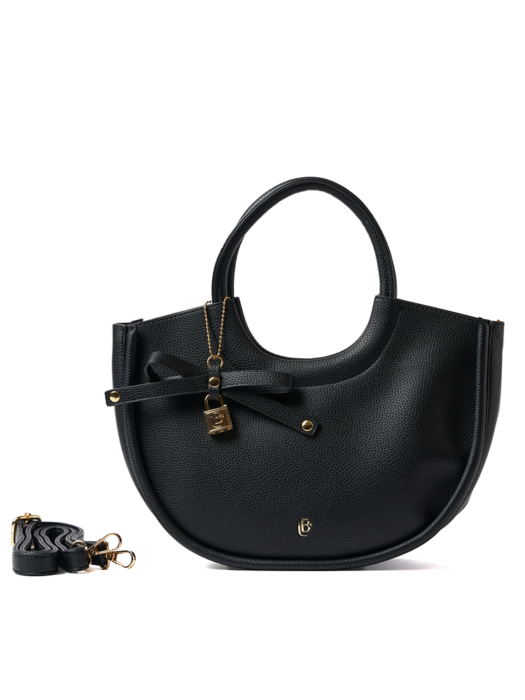Bolso LB Tipo Baguette Julia Negro