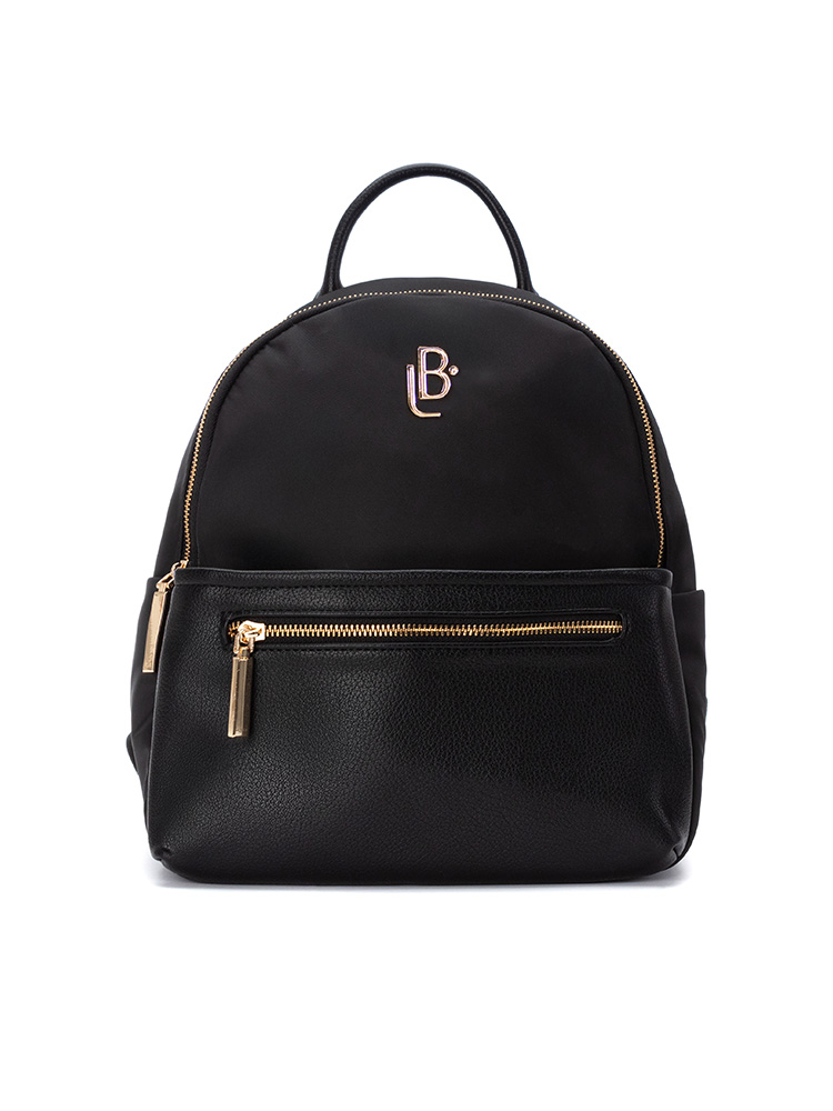 Bolso LB Tipo Mochila Jessica Negro