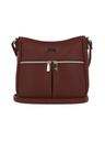Bolso Tipo Bandolero Tinto Madison Malana