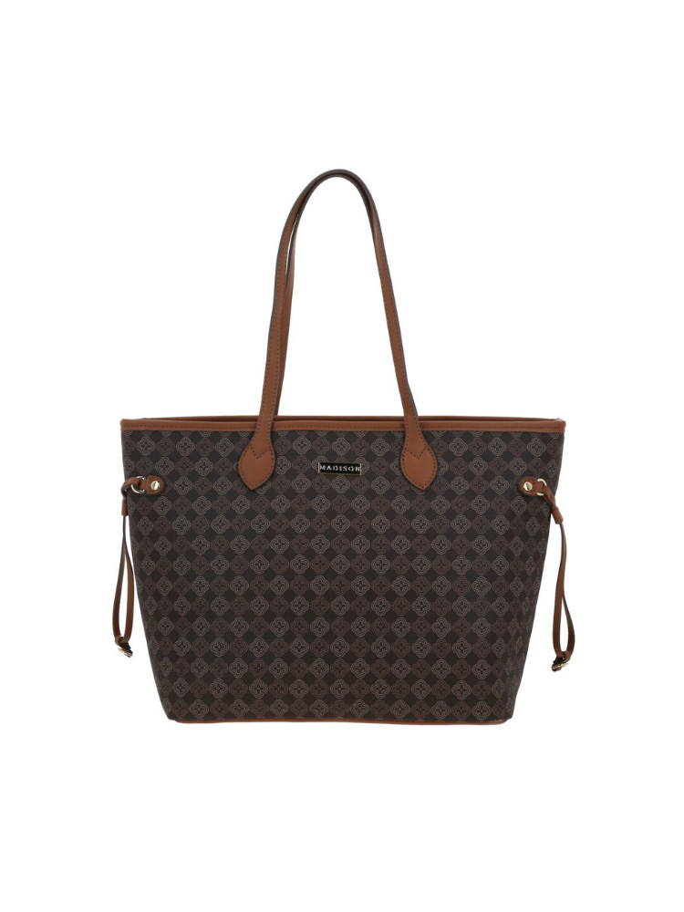 Bolso Tipo Tote Madison Café Alain 