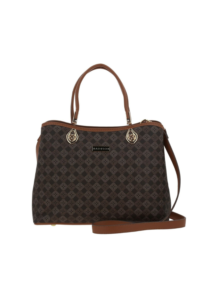 Bolso Satchel Café Madison 