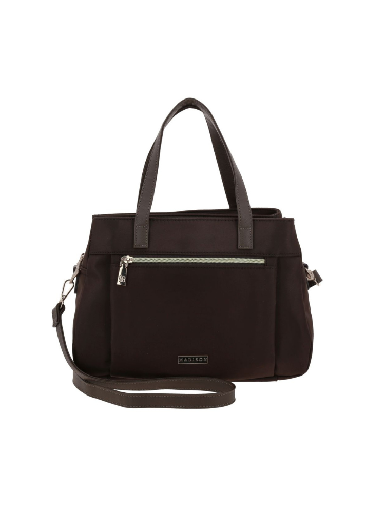 Bolso Tipo Tote Madison Felicia Café Oscuro