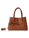 Bolso LB Tipo Satchel Lazo Café