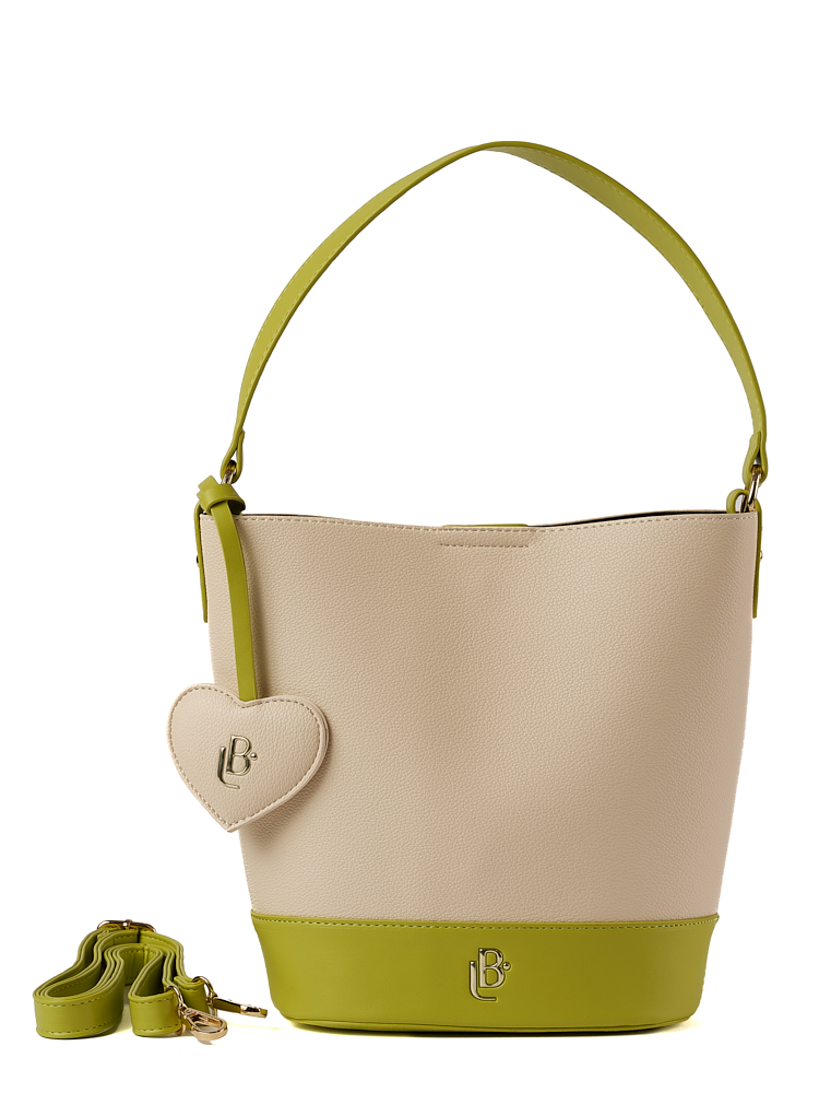 Bolso LB Tipo Tote Bucket Verde