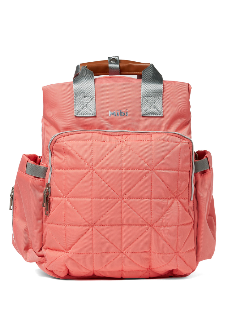 Pañalera Mibi Tipo Mochila Day Coral