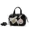Bolso Bandolero Madelin Joy Y Pearl Negro