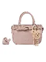 Bolso Madelin Tipo Bandolero Cady Lila Pastel
