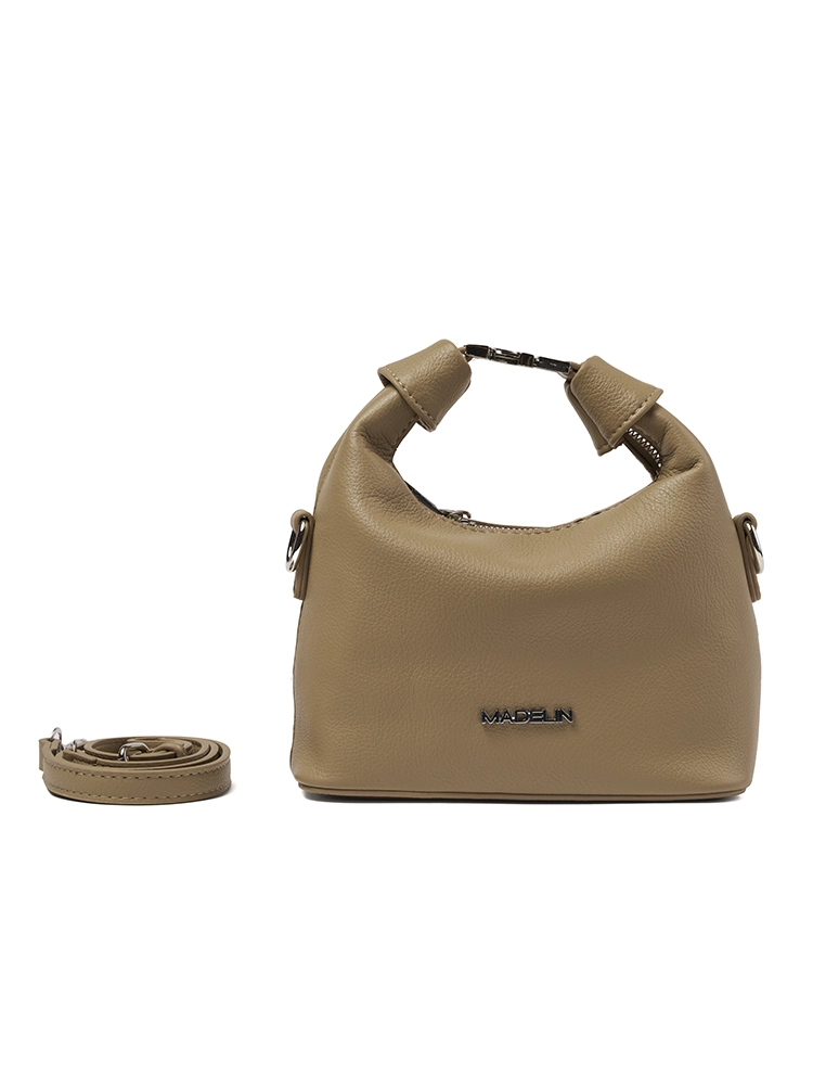 Bolso Madelin Tipo Hobo Priss Mocca